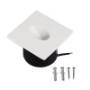 Oprawa schodowa 3W LED V-TAC kwadrat biały 230V VT-1109 3000K 270lm